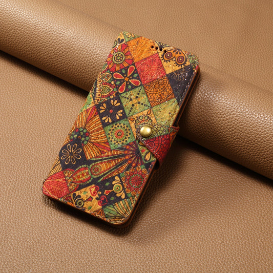 Vintage Floral seasons Leather Wallet Case – Boho Chic Protection for iPhone Case - Iphonecasehouse