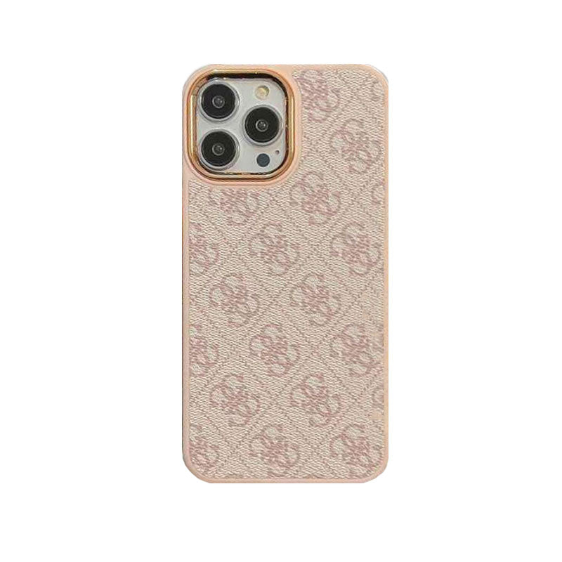 Purple Guess iPhone Case-MD231025 - Iphonecasehouse