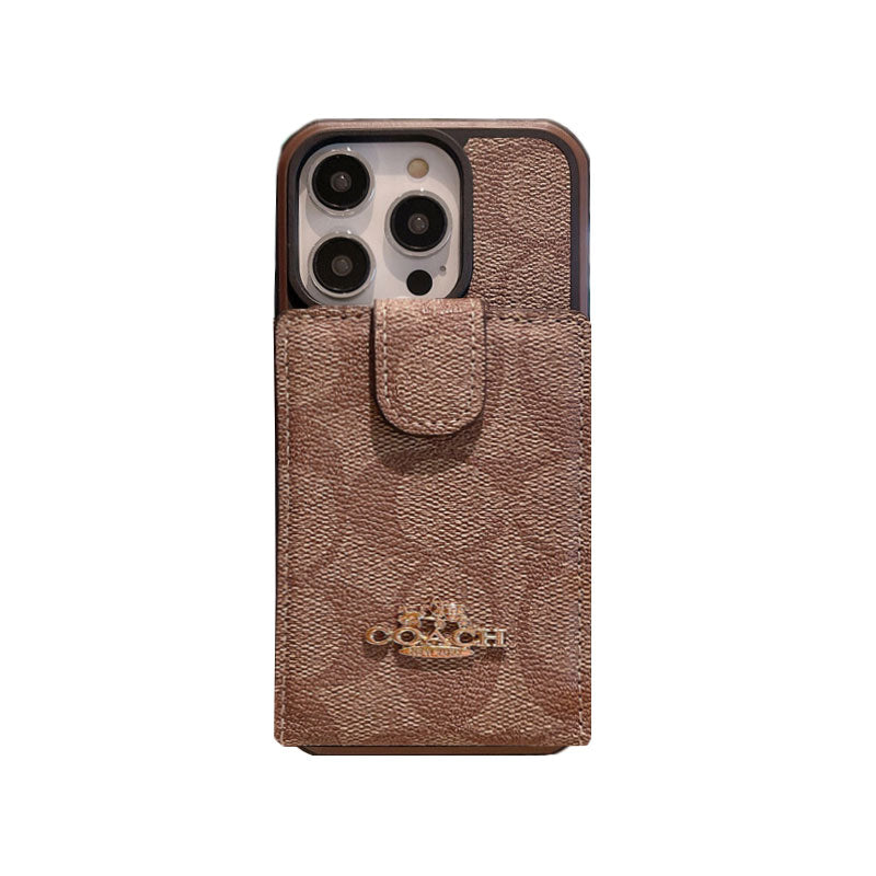 Coach iPhone Case With Wallet -LBK241416 - Iphonecasehouse