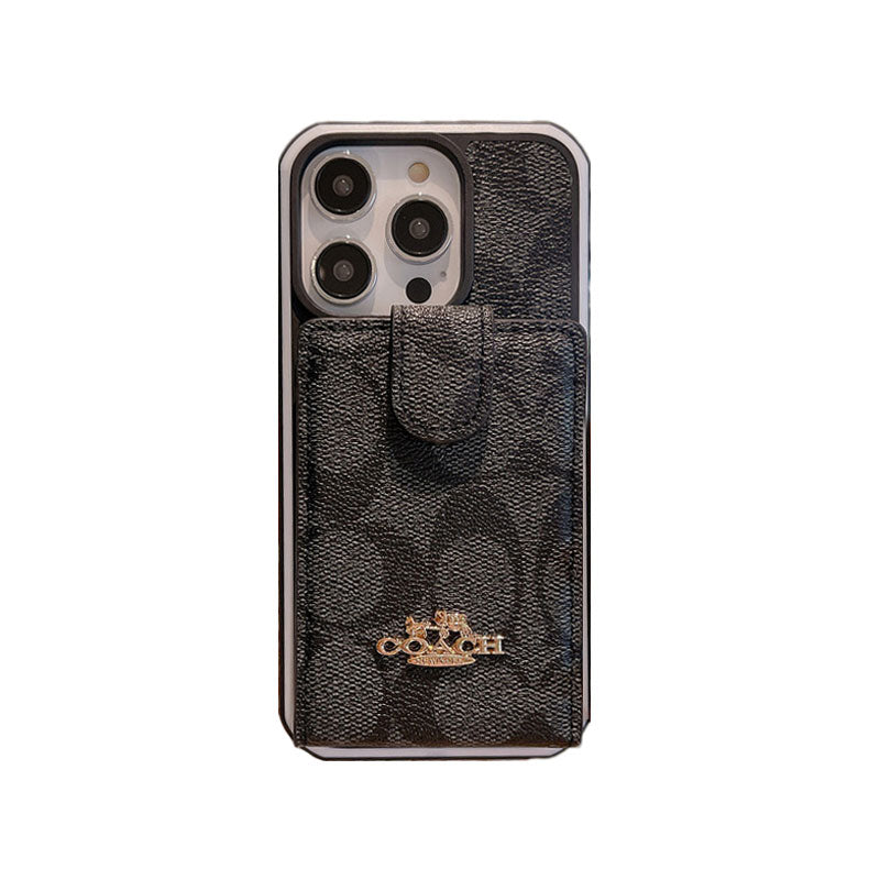 Coach iPhone Case With Wallet -LBK241416 - Iphonecasehouse