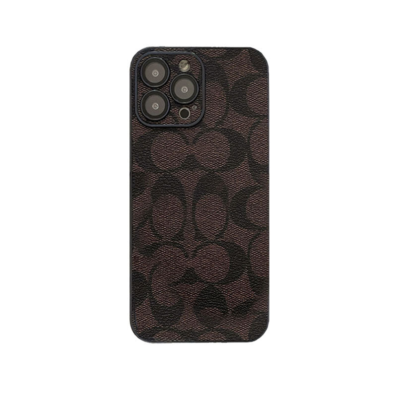 Coach iPhone Case Brown -QB240402 - Iphonecasehouse