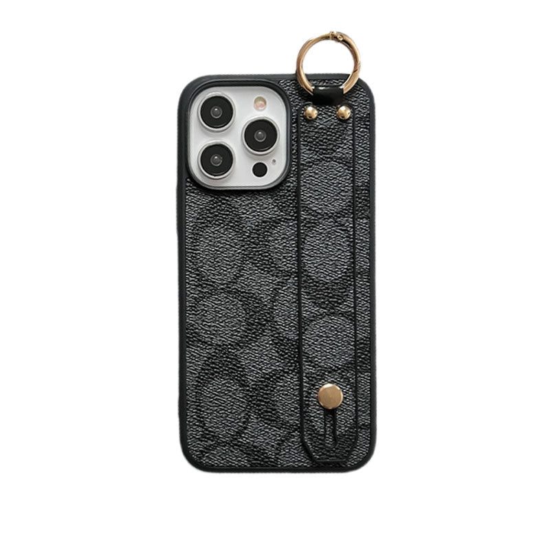 Coach iPhone Case With Holder Coffee-SW240330 - Iphonecasehouse