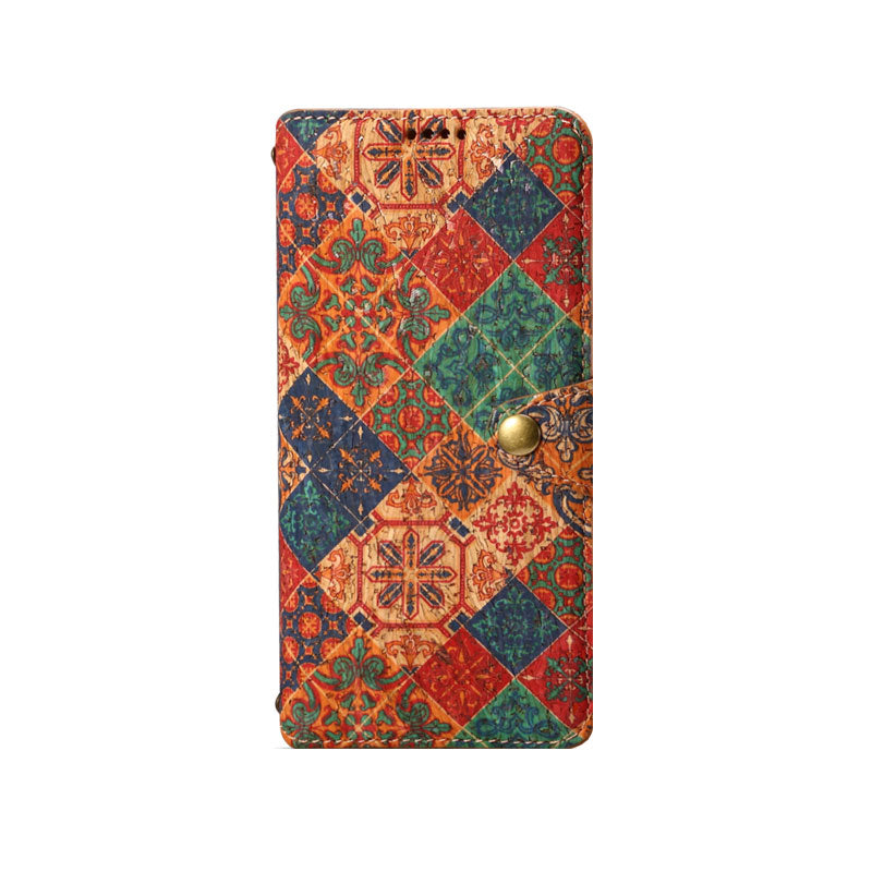 Vintage Floral seasons Leather Wallet Case – Boho Chic Protection for iPhone Case - Iphonecasehouse