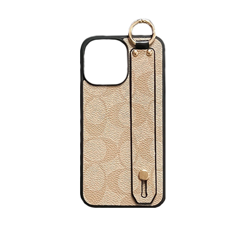 Coach iPhone Case With Holder Coffee-SW240330 - Iphonecasehouse