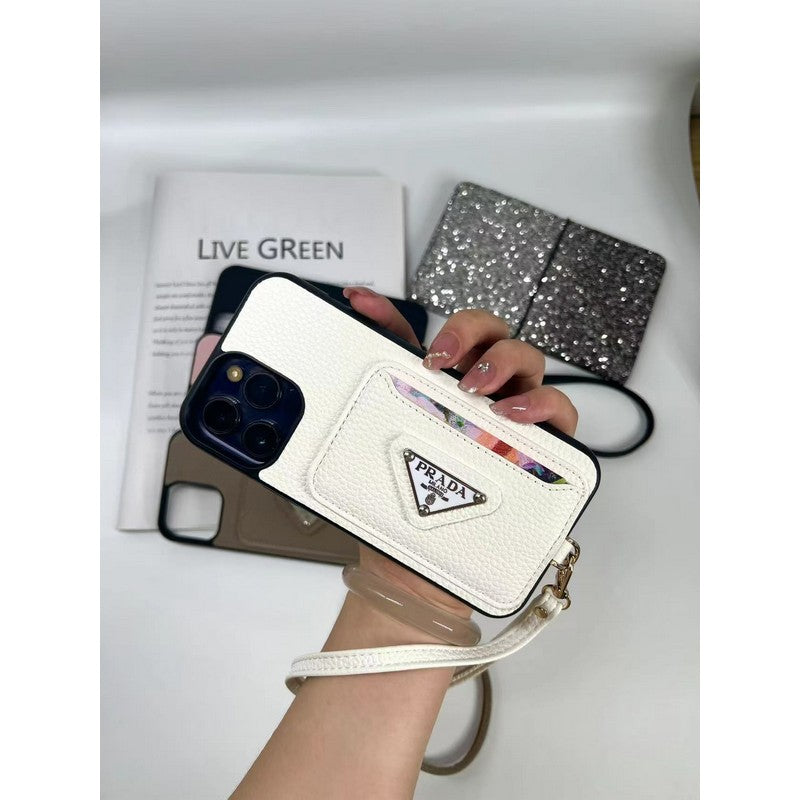 Pra Four Colors Card Bag iPhone Case - Iphonecasehouse