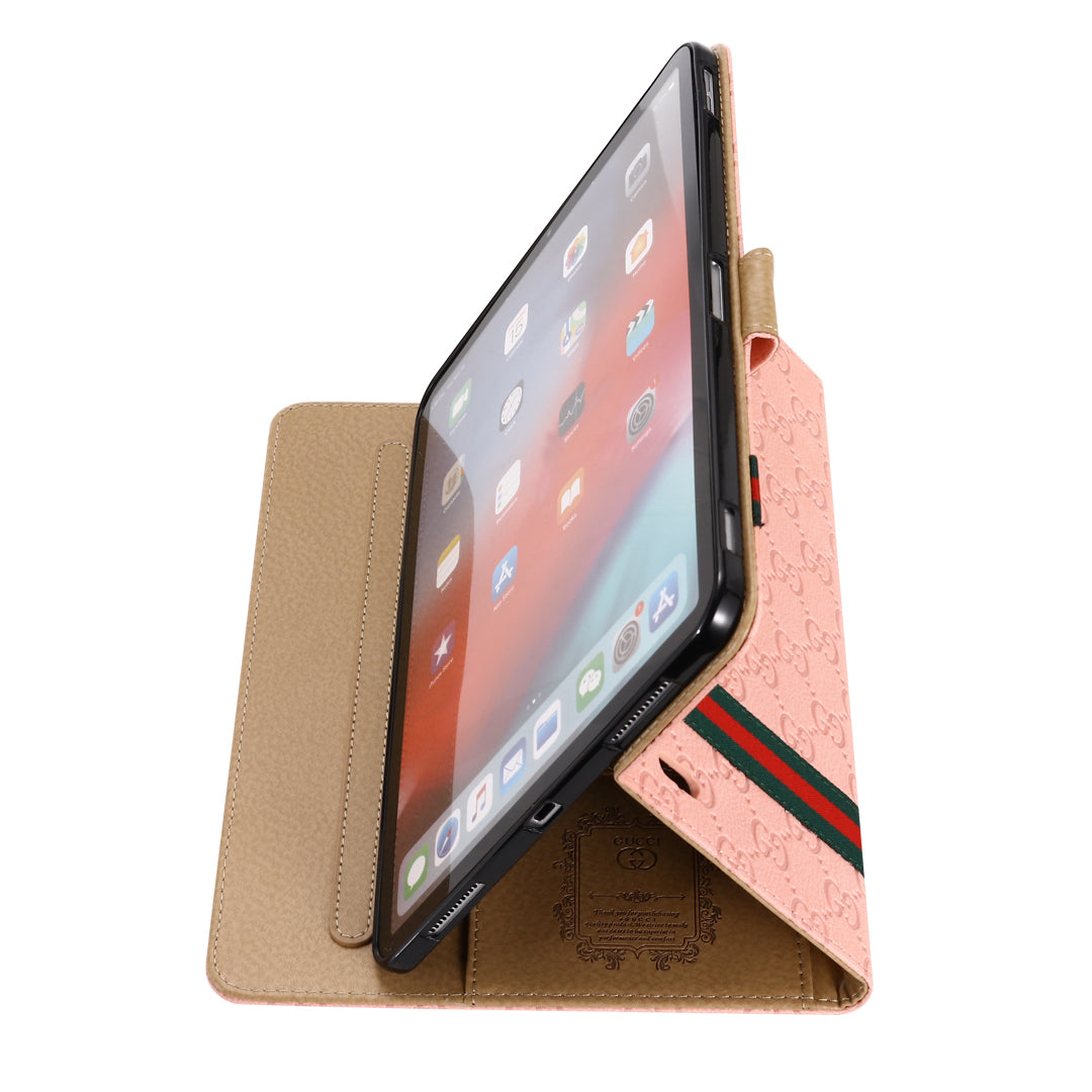3D Embossing Flip Cover Holster Apple iPad Cases With Stand Function - Iphonecasehouse