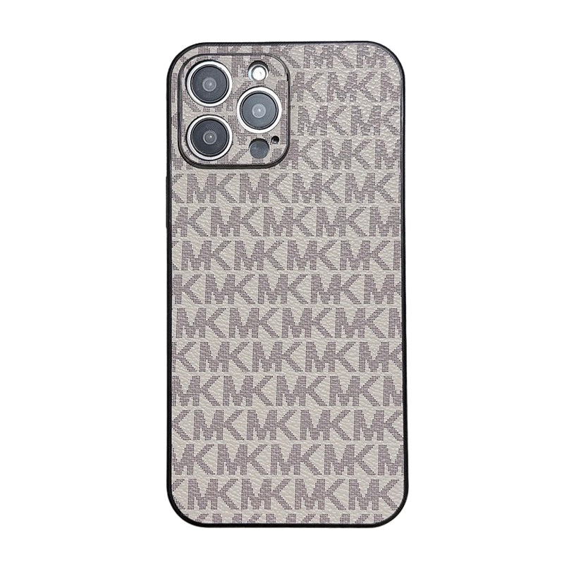 MK Leather iPhone Case - Iphonecasehouse