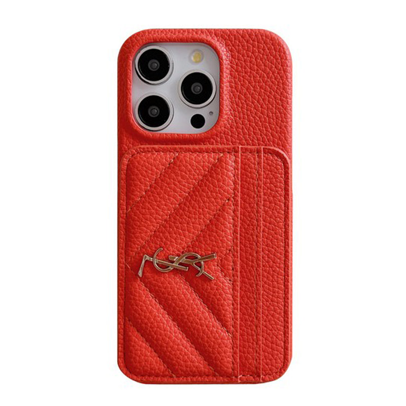 Saint Card Bag Leather iPhone Case - Iphonecasehouse