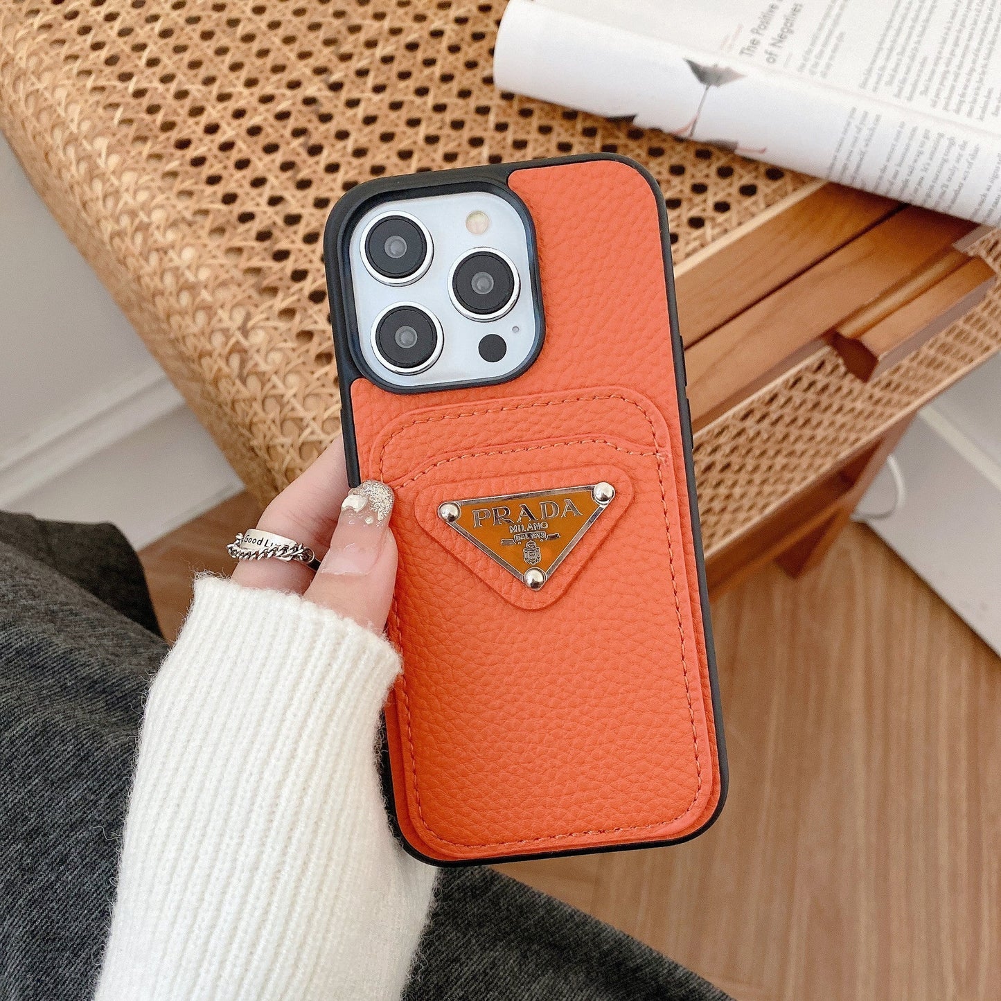 Pra Card Holder Color iPhone Case - Iphonecasehouse