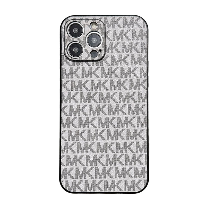 MK Leather iPhone Case - Iphonecasehouse