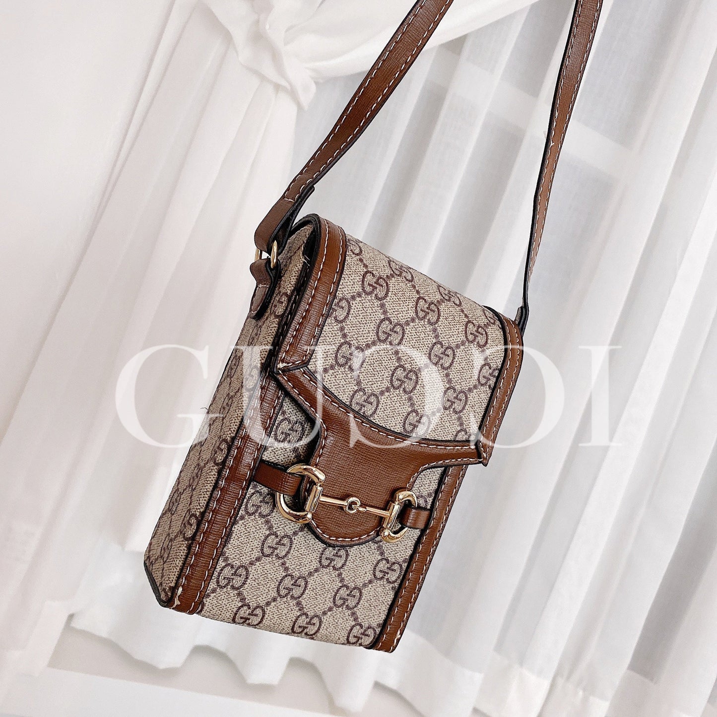GG Crossbody Leather Bag - Iphonecasehouse