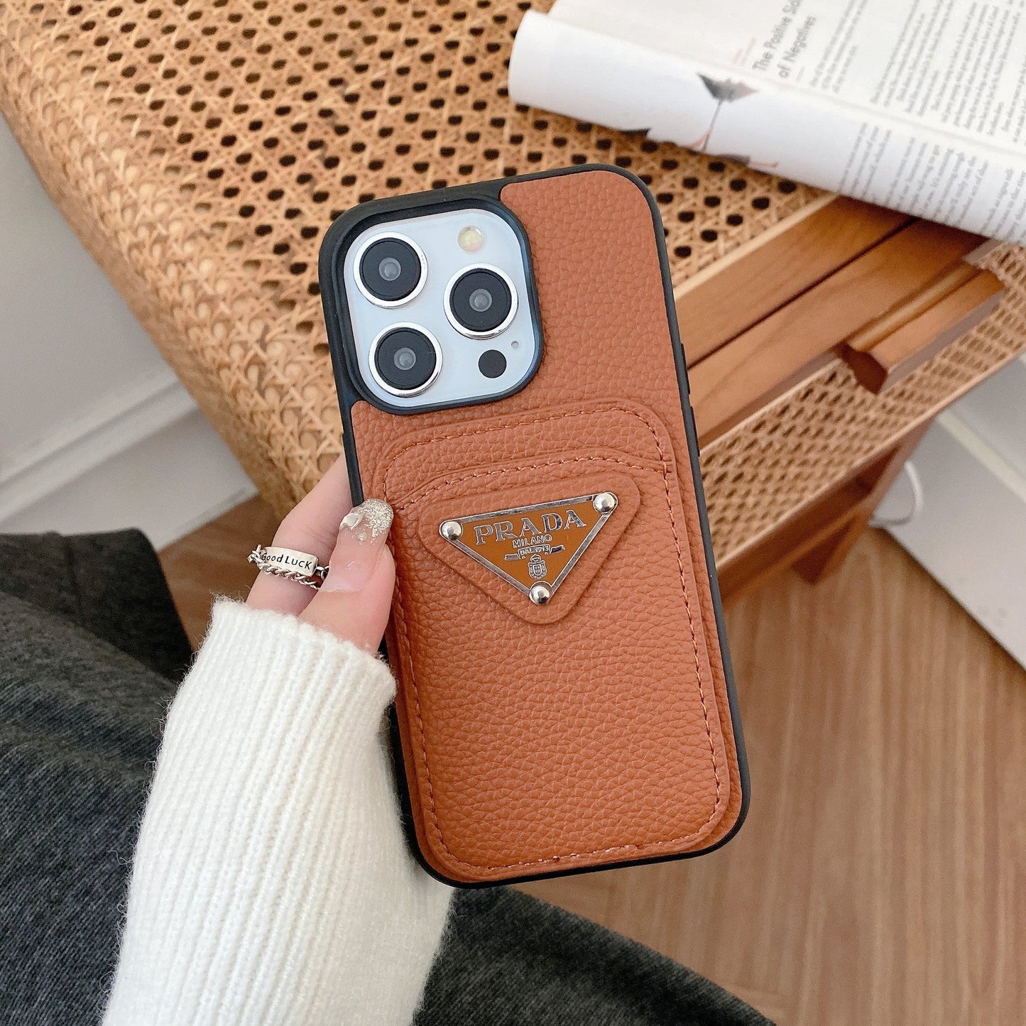 Pra Card Holder Color iPhone Case - Iphonecasehouse