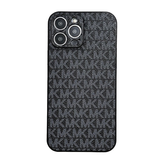 MK Leather iPhone Case - Iphonecasehouse