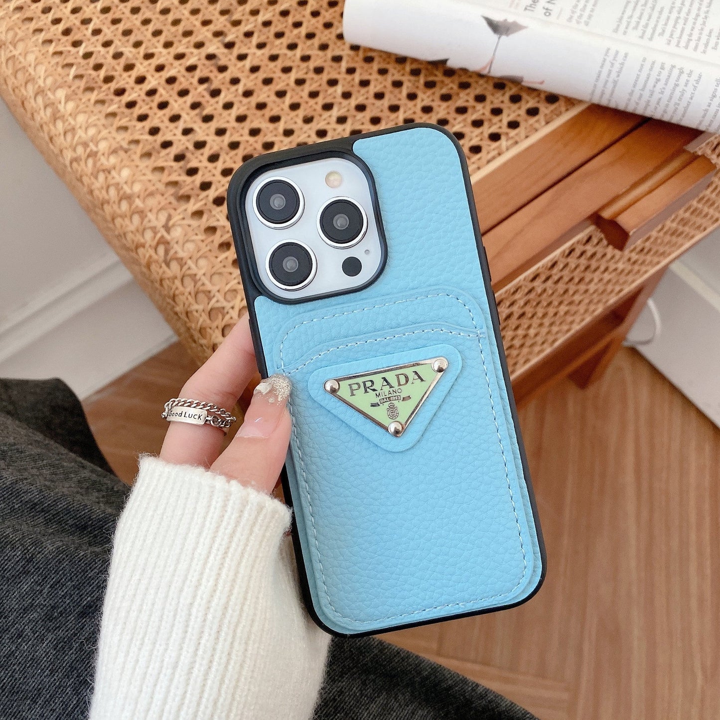 Pra Card Holder Color iPhone Case - Iphonecasehouse