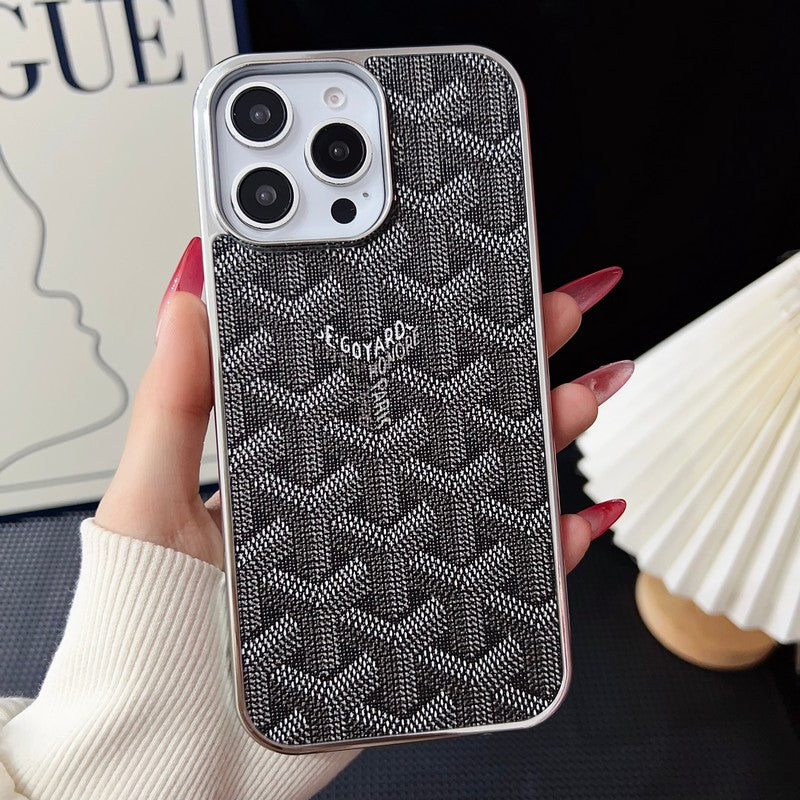 Goya Multi-Color White Gold iPhone Case - Iphonecasehouse