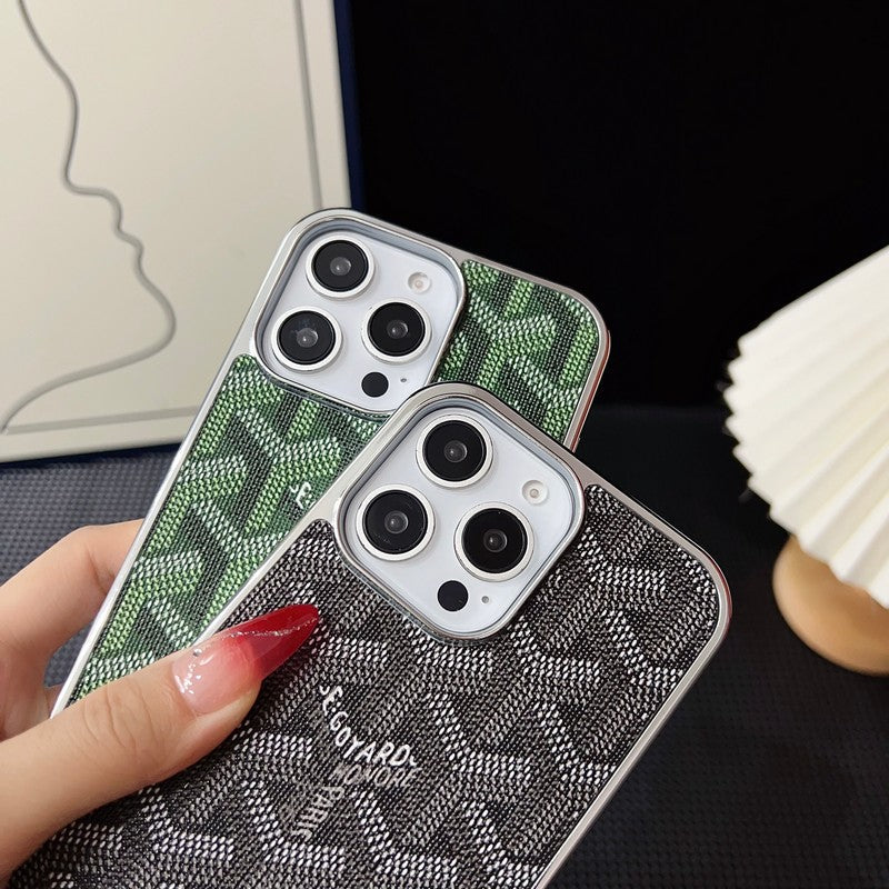 Goya Multi-Color White Gold iPhone Case - Iphonecasehouse