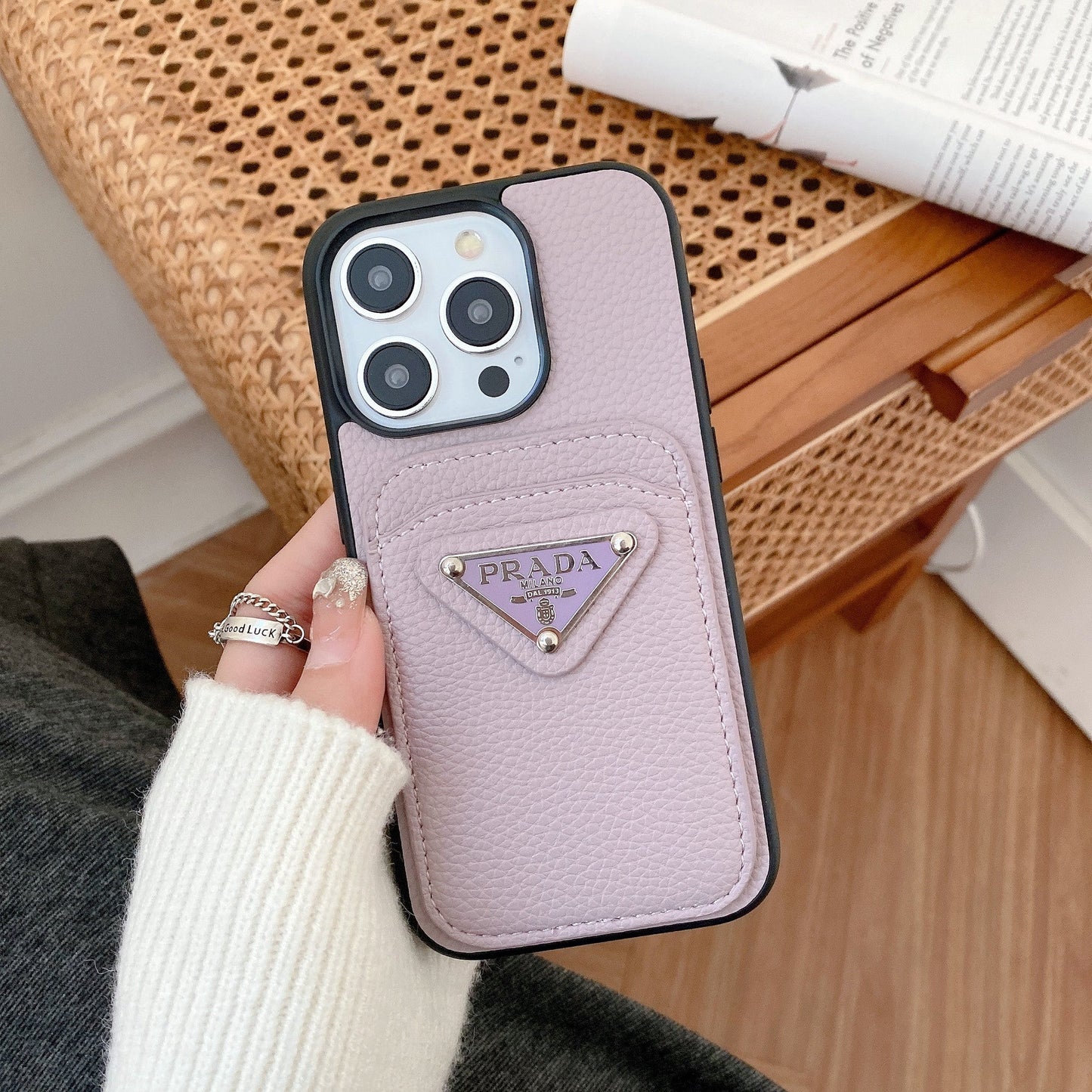 Pra Card Holder Color iPhone Case - Iphonecasehouse