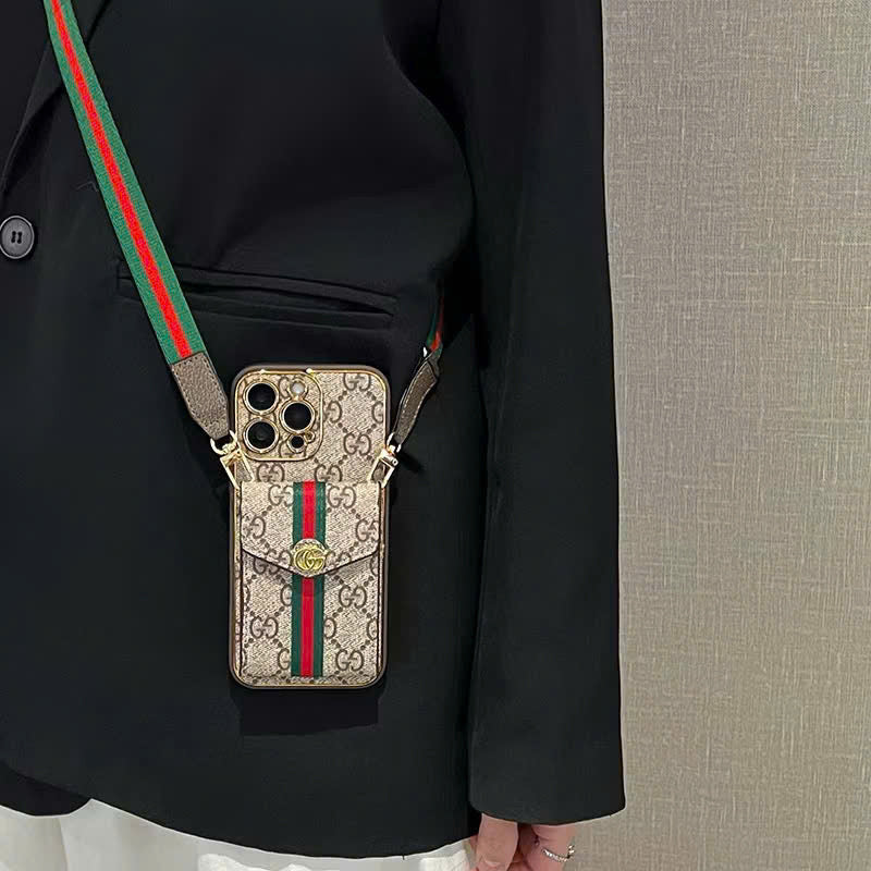 HOT TREND 2025 – Premium Crossbody Phone Case with Mini Bag