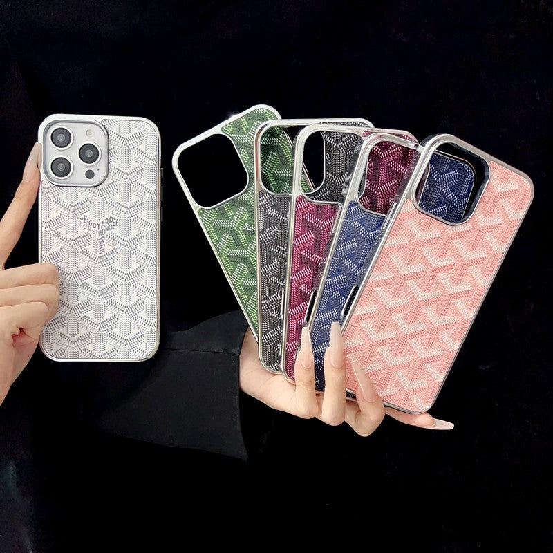 Goya Multi-Color White Gold iPhone Case - Iphonecasehouse