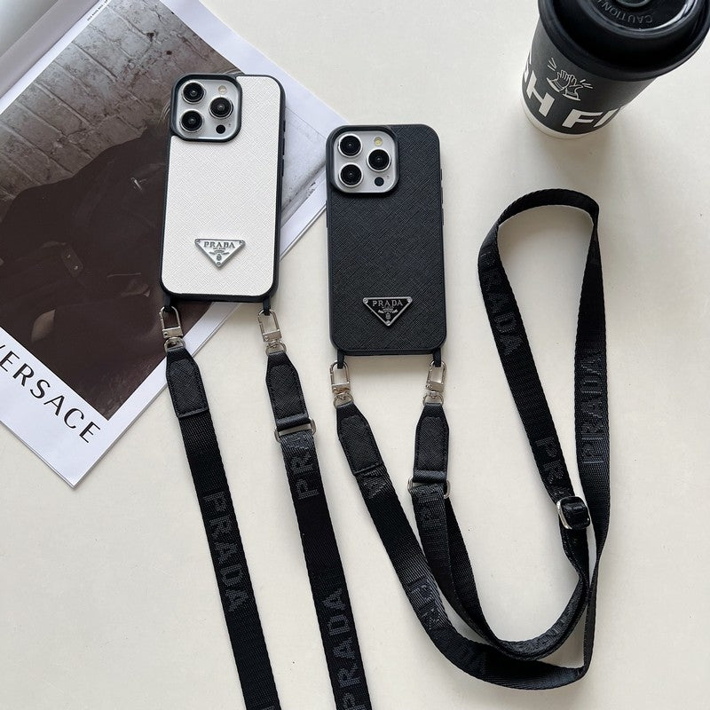 Pra Crossbody Leather iPhone Case - Iphonecasehouse