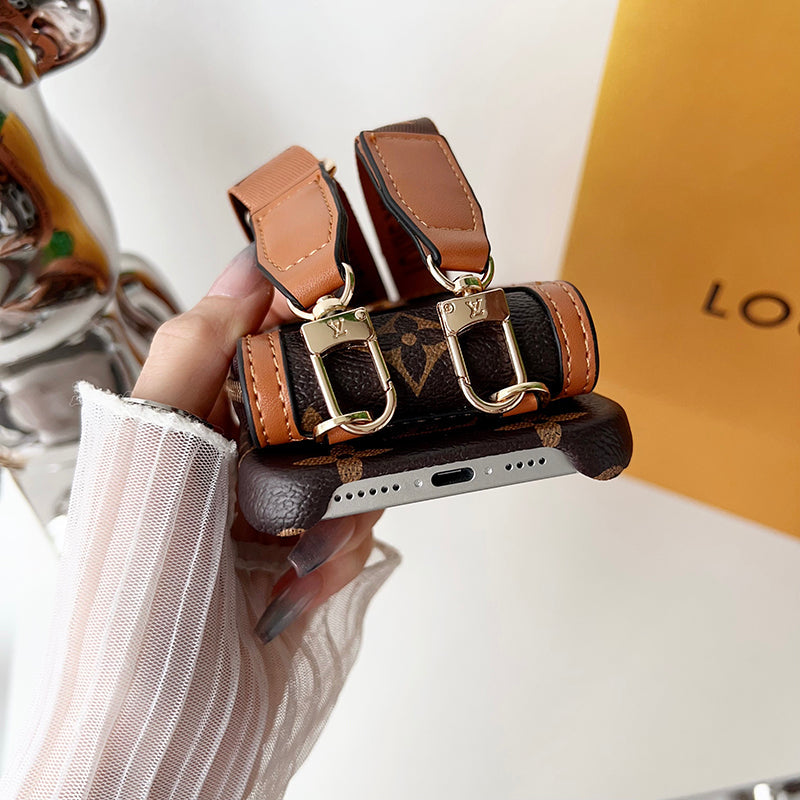 Lou GG Card Holder Chain iPhone Case - Iphonecasehouse