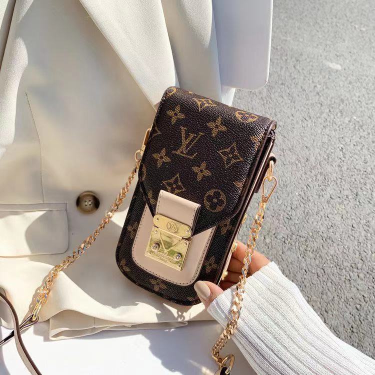 Crossbody Leather Phone Bag - Iphonecasehouse