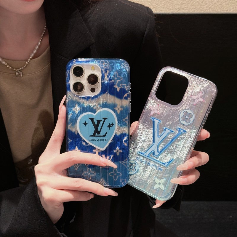 Lou Pink & Blue iPhone Case - Iphonecasehouse