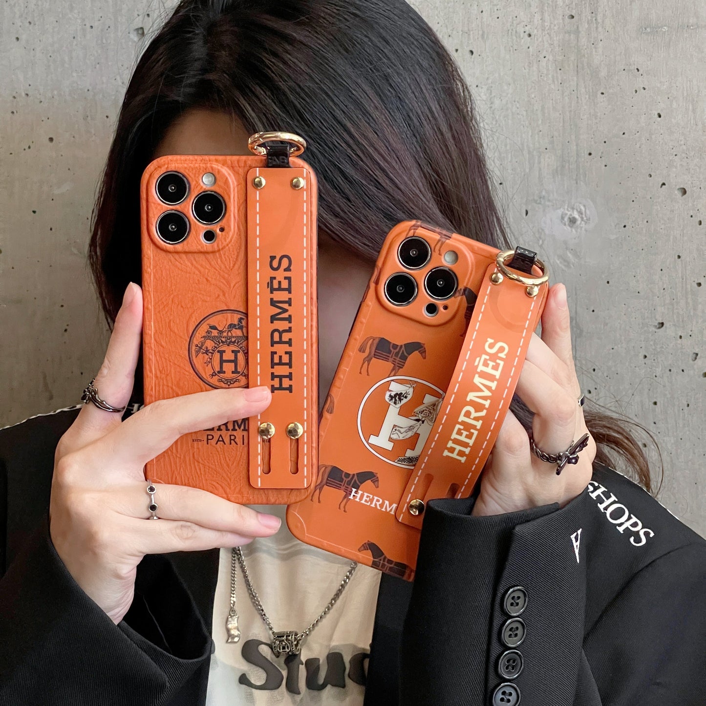 H Wristband iPhone Case - Iphonecasehouse