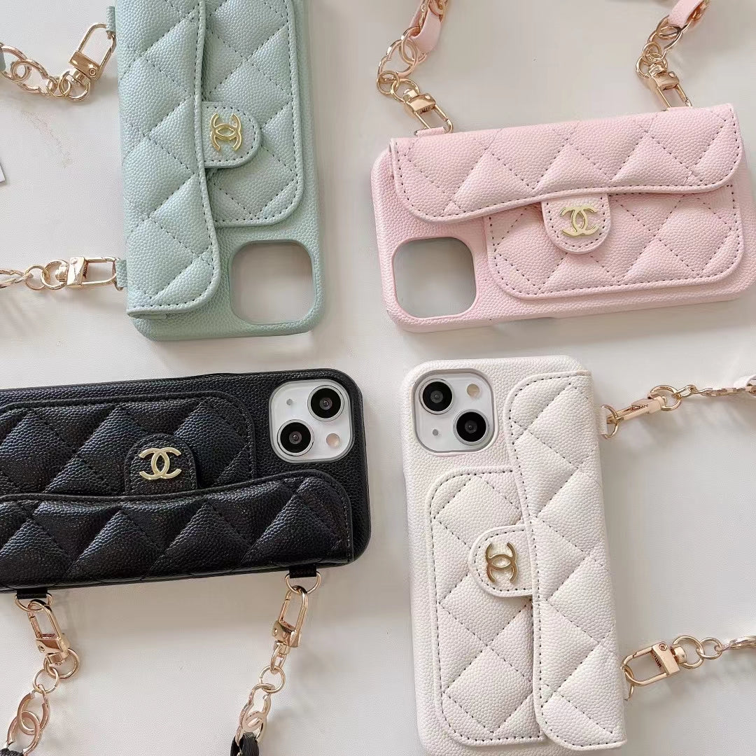 CN Pastel iPhone Cases Bag With Strap - Iphonecasehouse