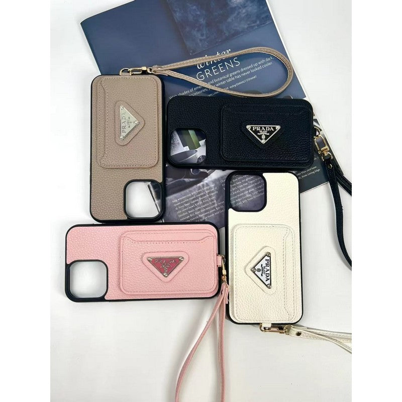 Pra Four Colors Card Bag iPhone Case - Iphonecasehouse