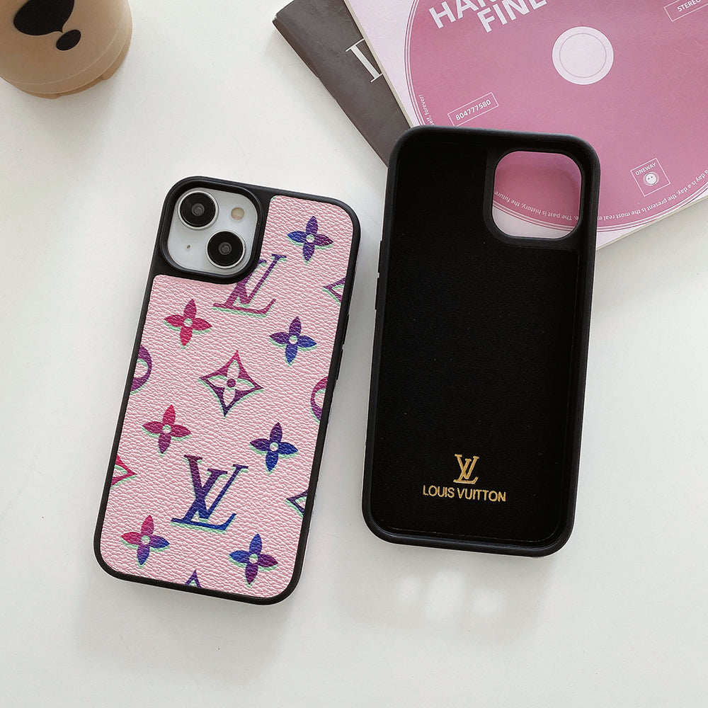 Lou Color Leather iPhone Case - Iphonecasehouse