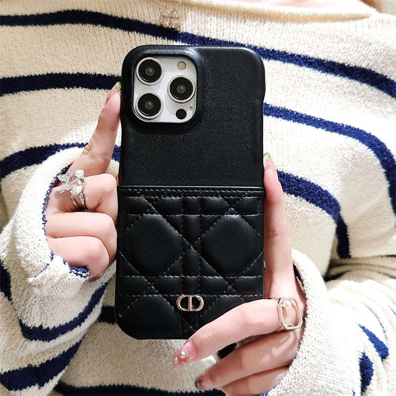 CD Leather iPhone Case - Iphonecasehouse