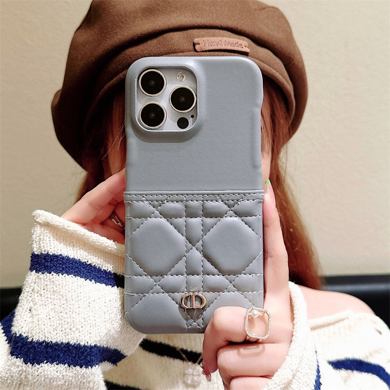 CD Leather iPhone Case - Iphonecasehouse
