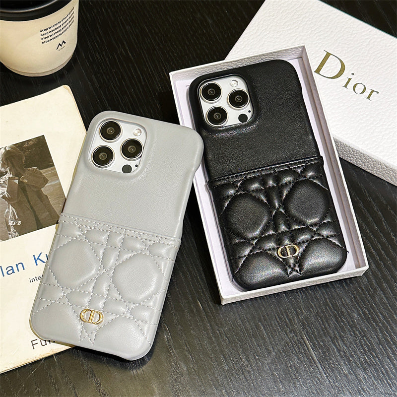CD Leather iPhone Case - Iphonecasehouse