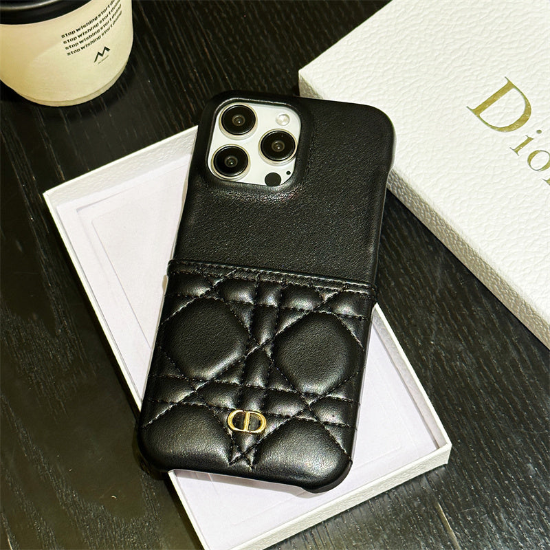 CD Leather iPhone Case - Iphonecasehouse