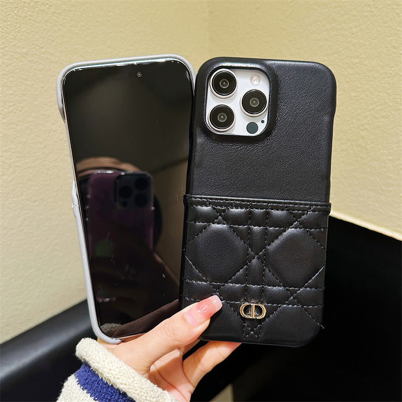 CD Leather iPhone Case - Iphonecasehouse