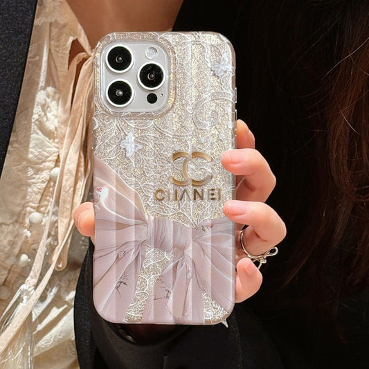 Chic Elegance: Luxury Pearl-Embellished iPhone Case - Iphonecasehouse