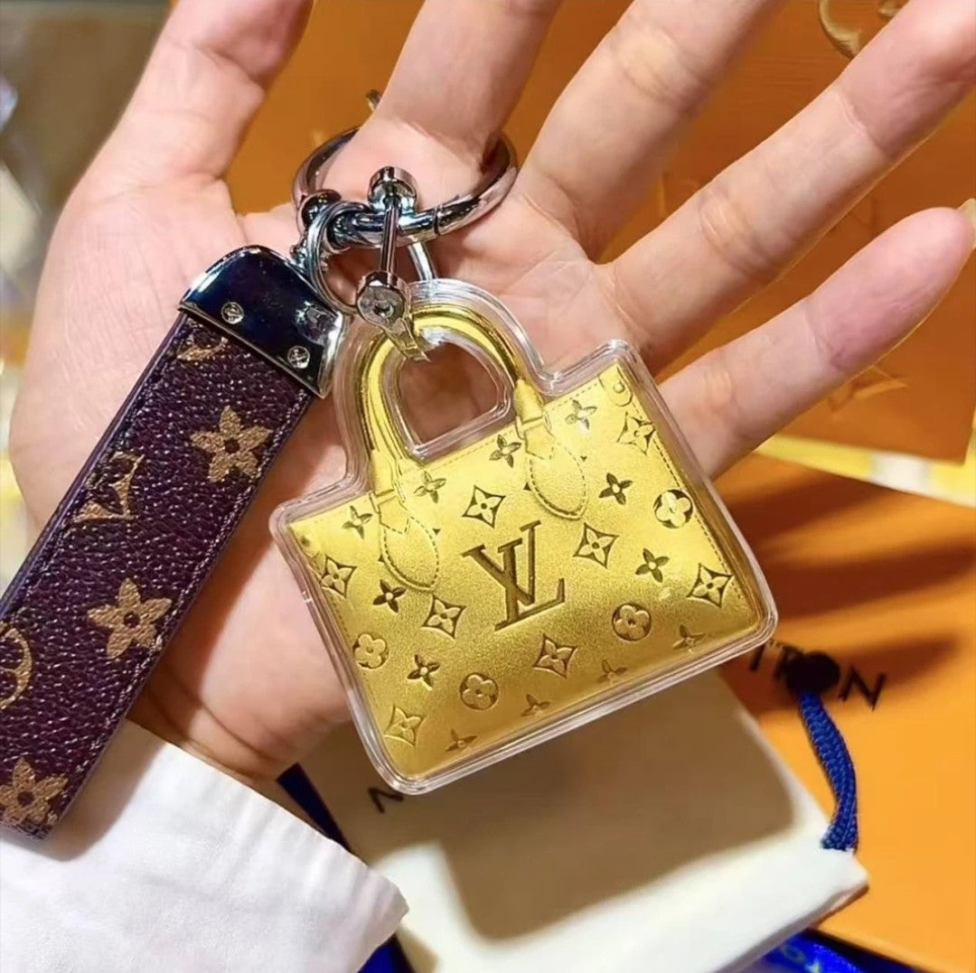 Keychain Gold Mini Bag - Iphonecasehouse