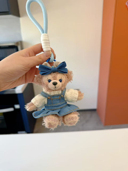 Limited Edition Sherry May Plush Keychain - Luxe Teddy Bear Bag Charm for Designer Handbags - Iphonecasehouse