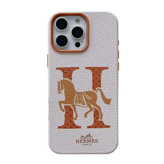 Herm Leather iPhone Case - Iphonecasehouse