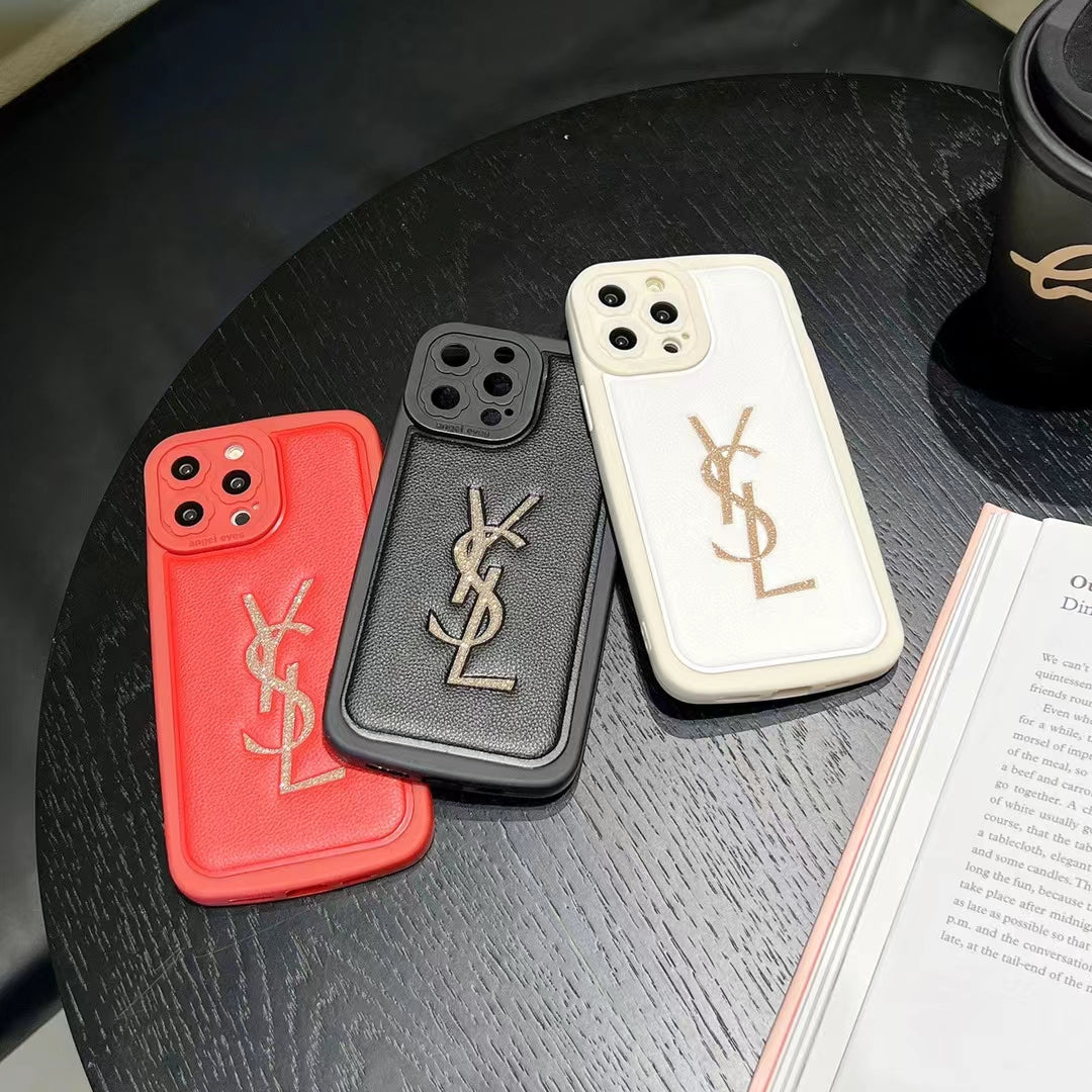 Luxurious Golden Logo Phone Case - Iphonecasehouse