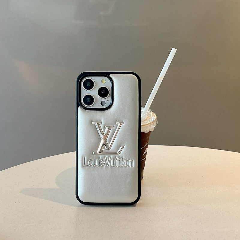Lou Leather iPhone Case - Iphonecasehouse