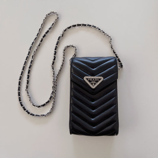 Crossbody Leather Phone Bag - Iphonecasehouse