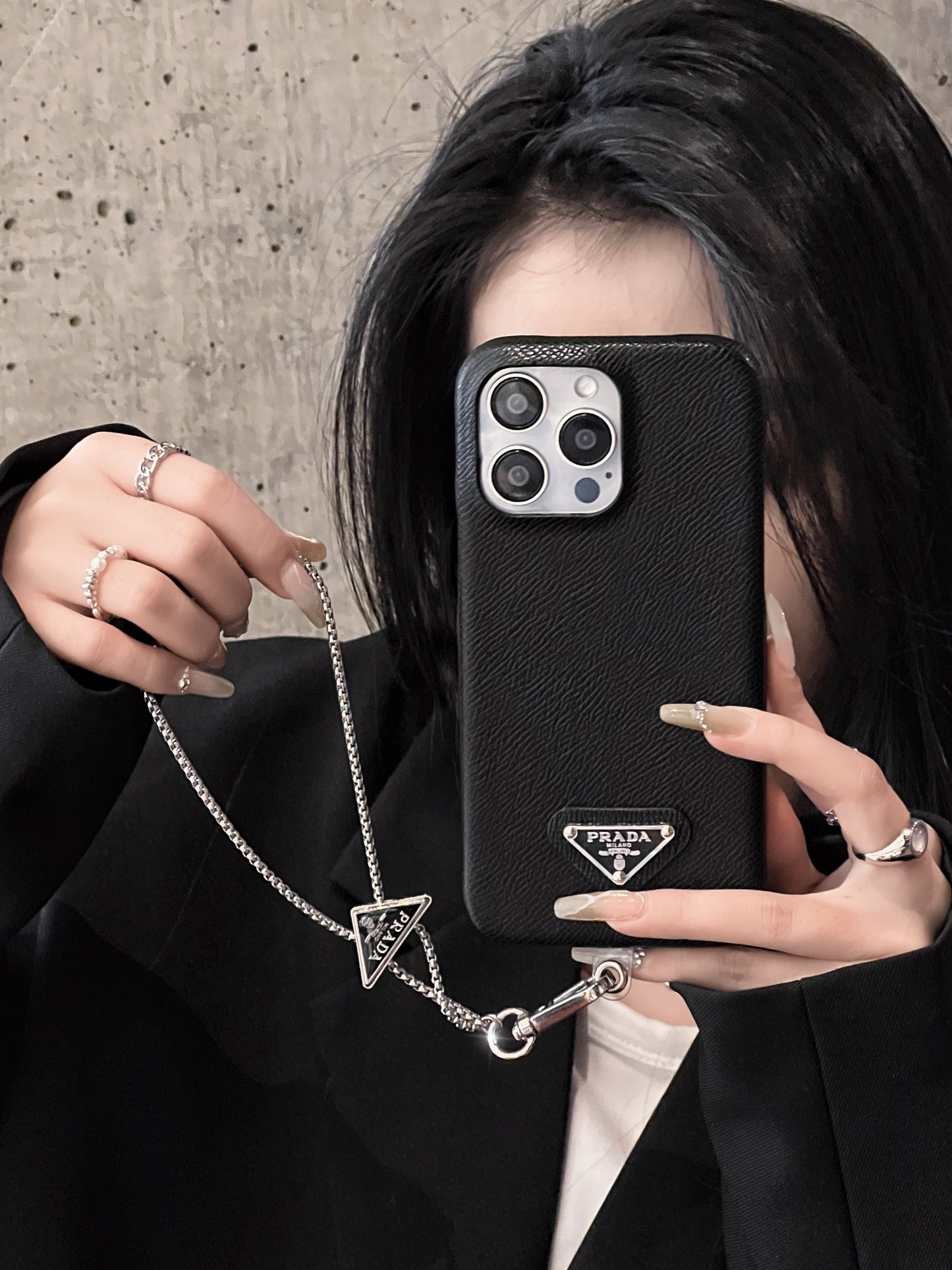 Pra Leather Crossbody iPhone Case - Iphonecasehouse