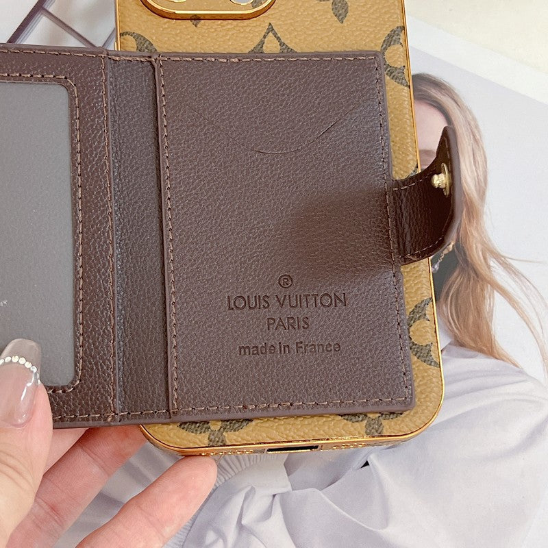 Lou Classic Color Card Bag iPhone Case - Iphonecasehouse