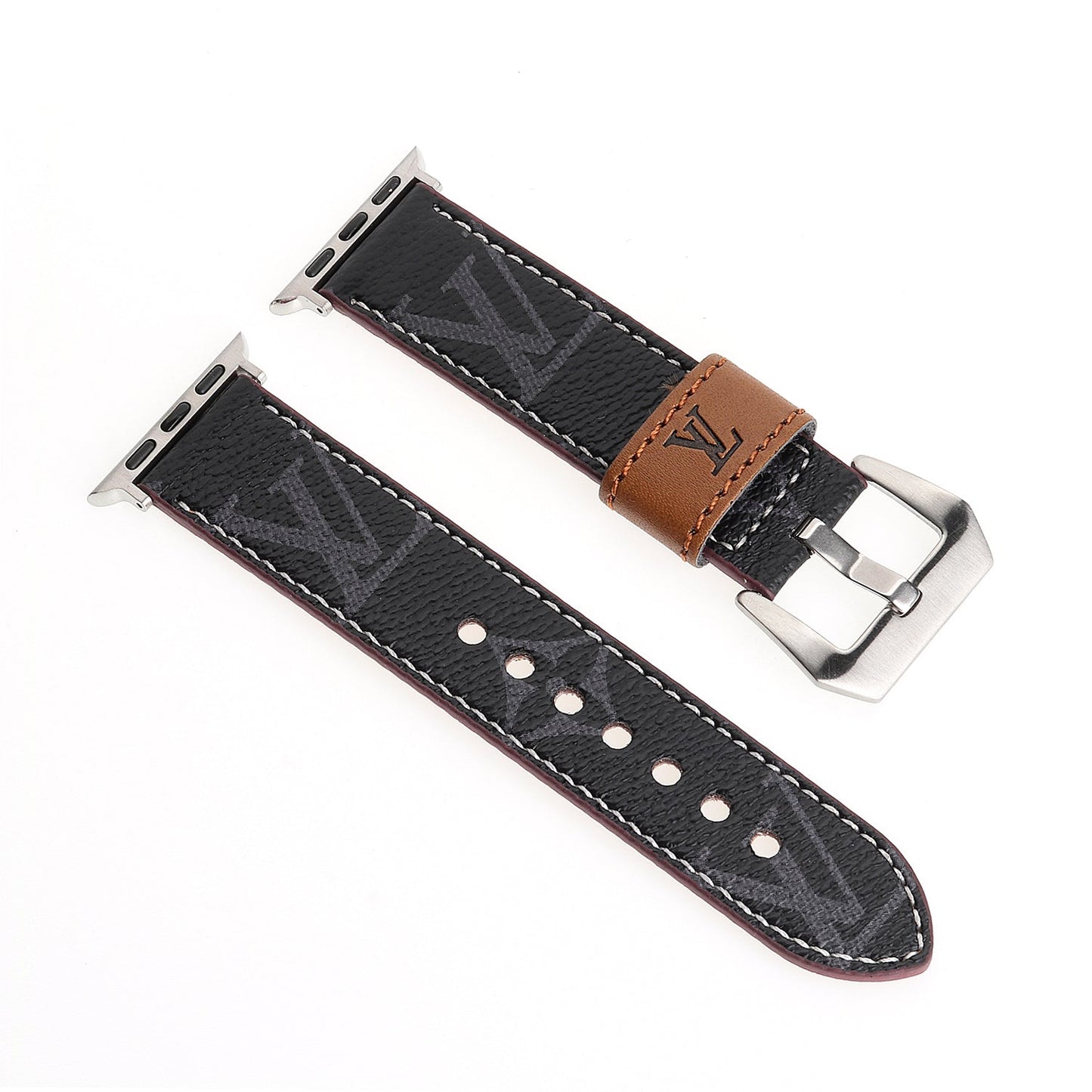 LEATHER CANVAS LUXURY APPLE WATCH BANDS - Iphonecasehouse