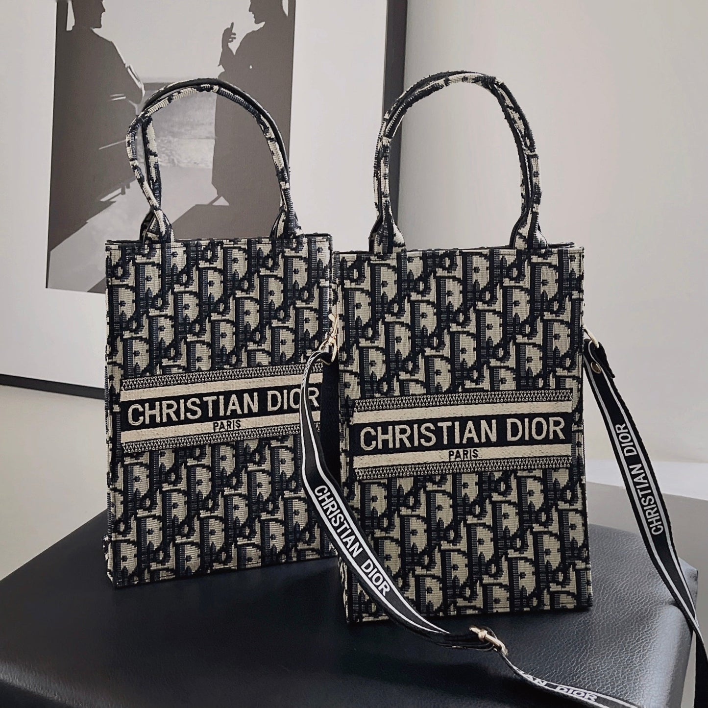 Classic Tote Bag With Crossbody Strap - Iphonecasehouse