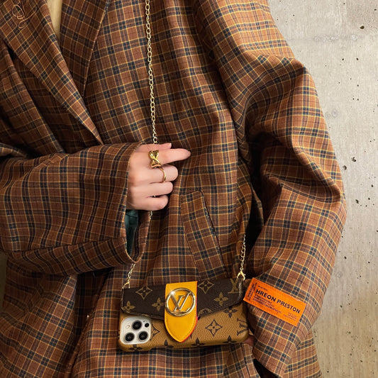 Lou CrossBody Card Holder iPhone Case - Iphonecasehouse