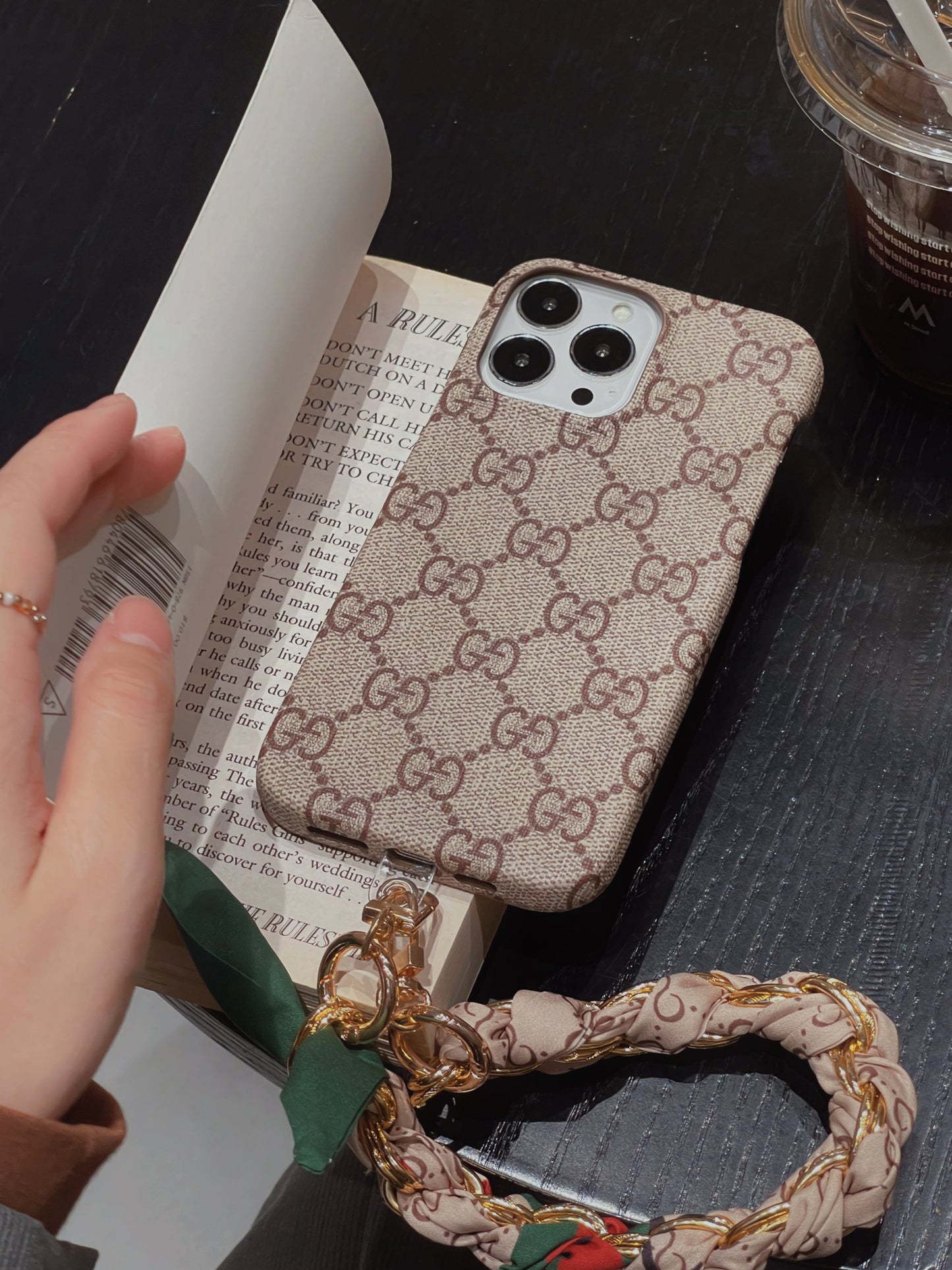 Lou Silk Wristband iPhone Case - Iphonecasehouse