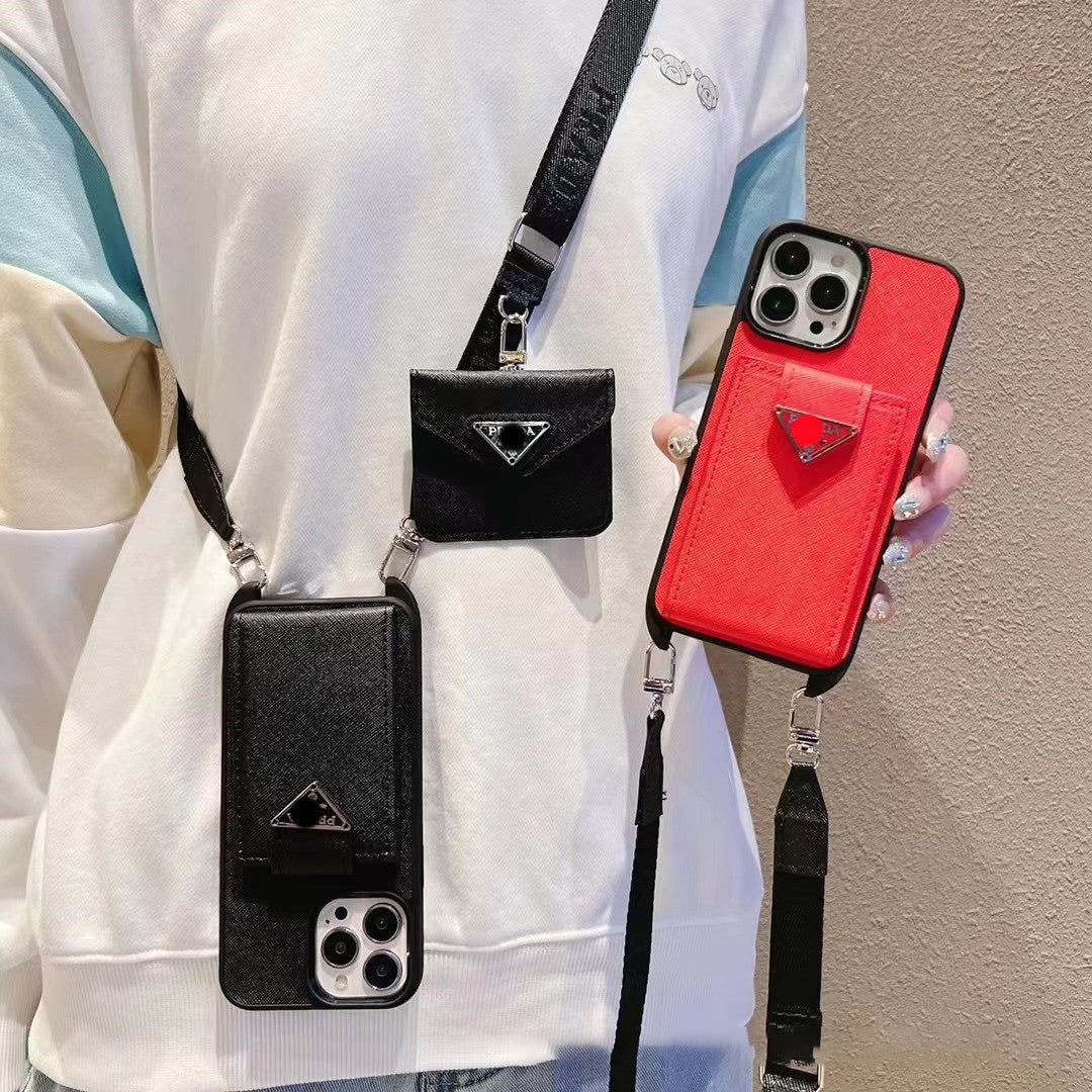 Pra Leather Chain iPhone Case - Iphonecasehouse